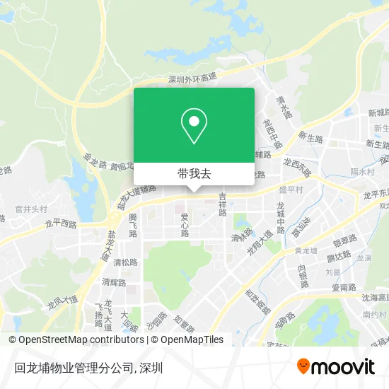 回龙埔物业管理分公司地图