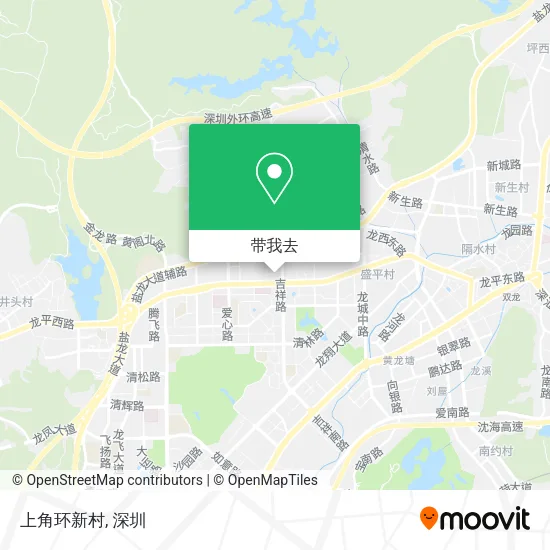 上角环新村地图