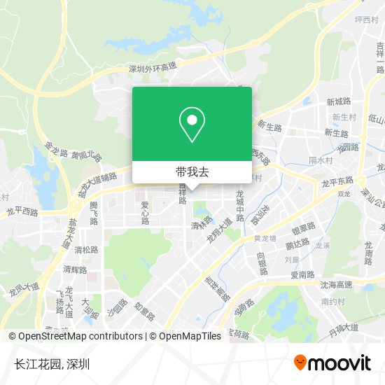 长江花园地图