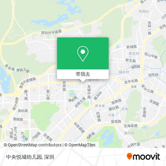 中央悦城幼儿园地图