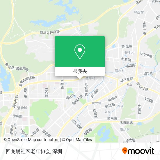 回龙埔社区老年协会地图