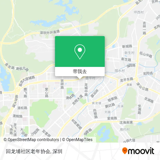 回龙埔社区老年协会地图