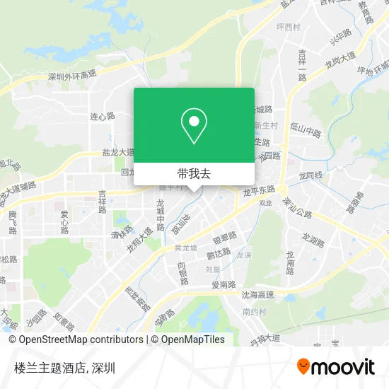 楼兰主题酒店地图