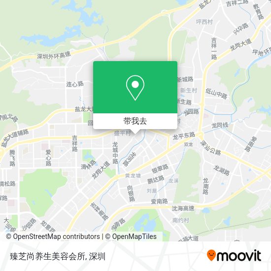 臻芝尚养生美容会所地图