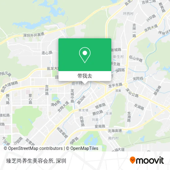 臻芝尚养生美容会所地图