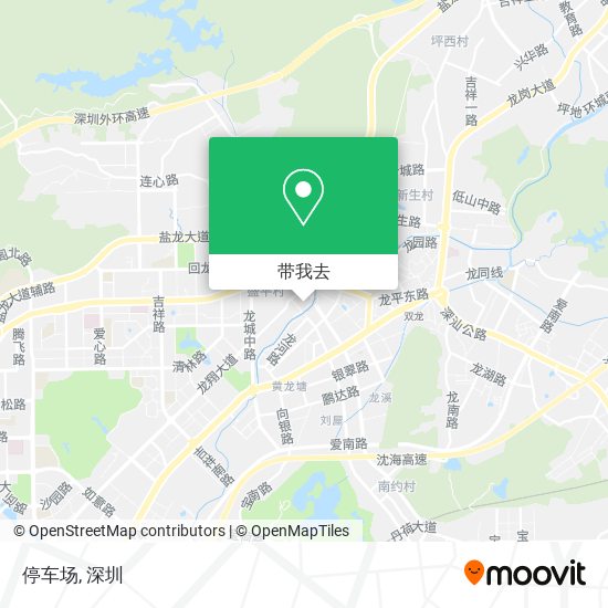 停车场地图