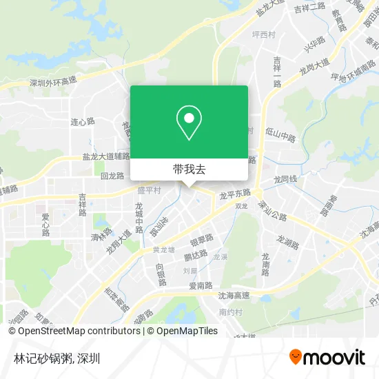 林记砂锅粥地图