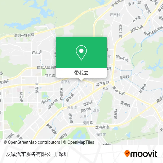 友诚汽车服务有限公司地图