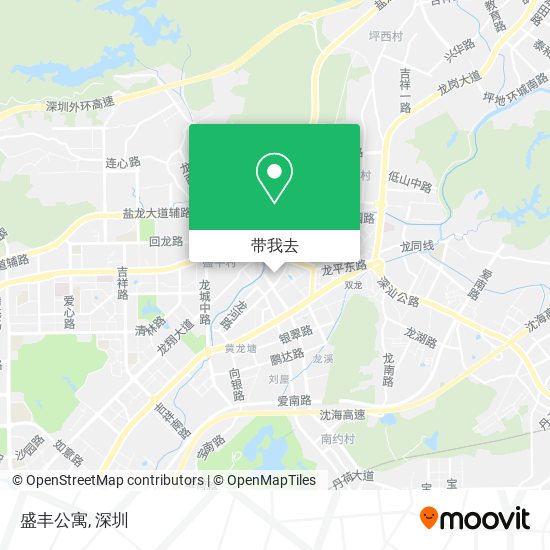 盛丰公寓地图