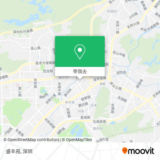 盛丰苑地图