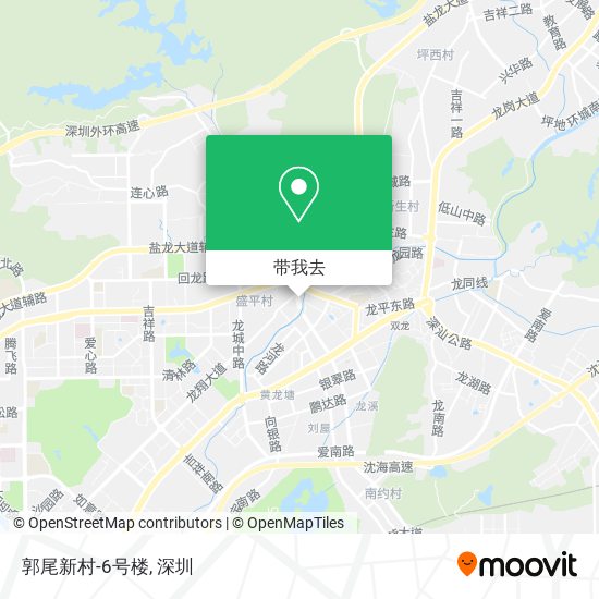 郭尾新村-6号楼地图