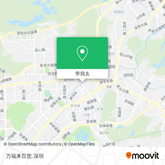 万福来百货地图