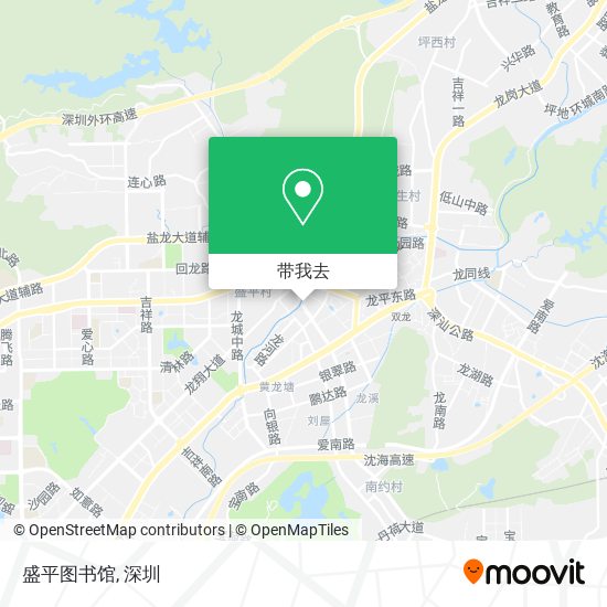 盛平图书馆地图