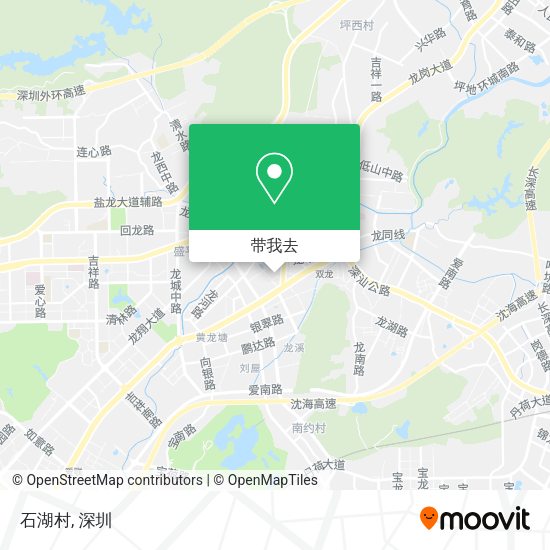 石湖村地图