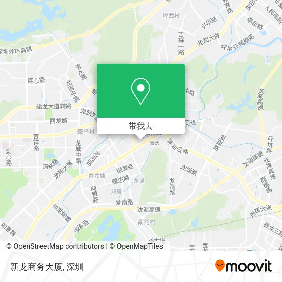 新龙商务大厦地图