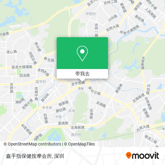 鑫手指保健按摩会所地图