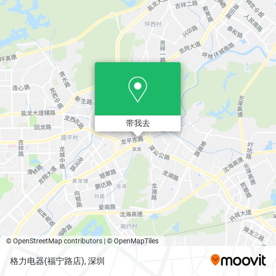 格力电器(福宁路店)地图