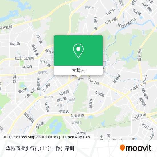 华特商业步行街(上宁二路)地图