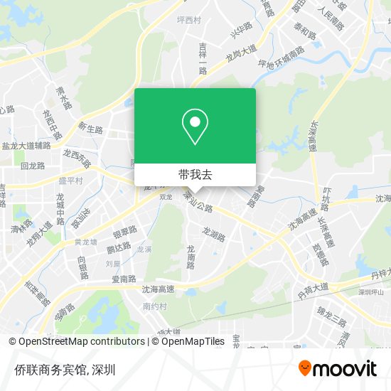 侨联商务宾馆地图