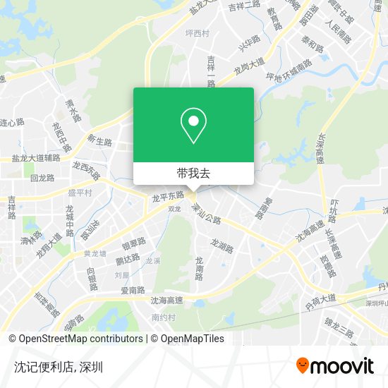 沈记便利店地图