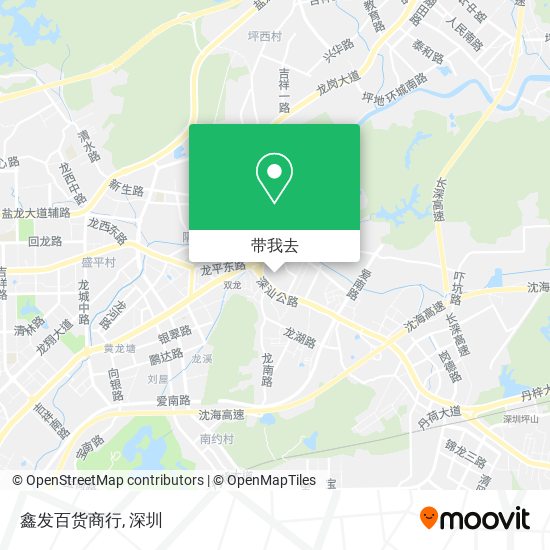 鑫发百货商行地图