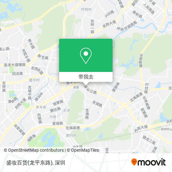 盛妆百货(龙平东路)地图