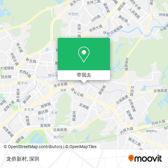 龙侨新村地图