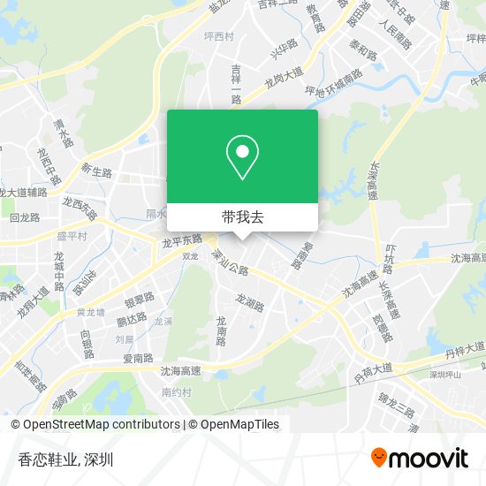香恋鞋业地图