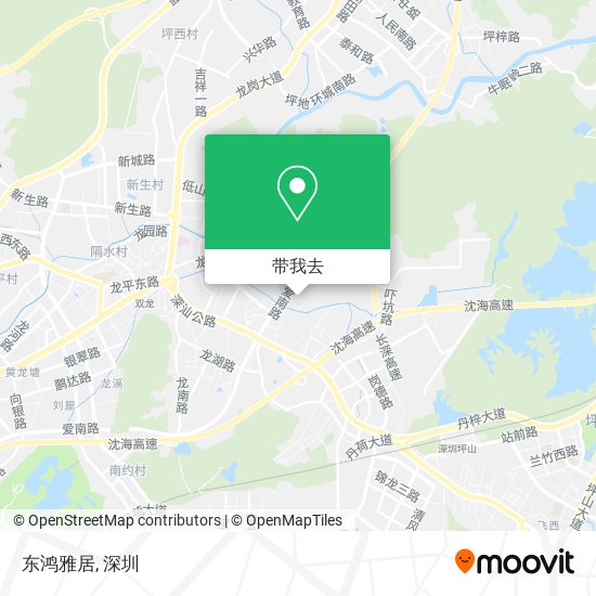 东鸿雅居地图