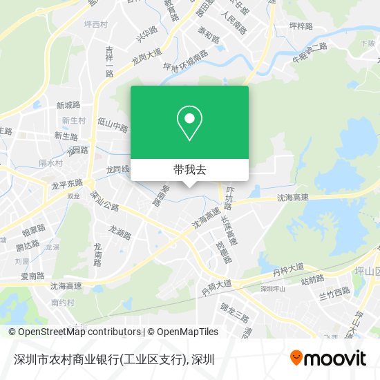 深圳市农村商业银行(工业区支行)地图