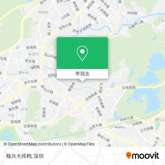 顺兴大排档地图