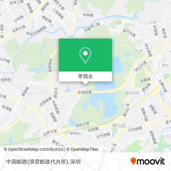 中国邮政(浪背邮政代办所)地图