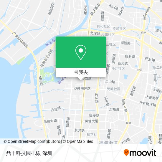 鼎丰科技园-1栋地图