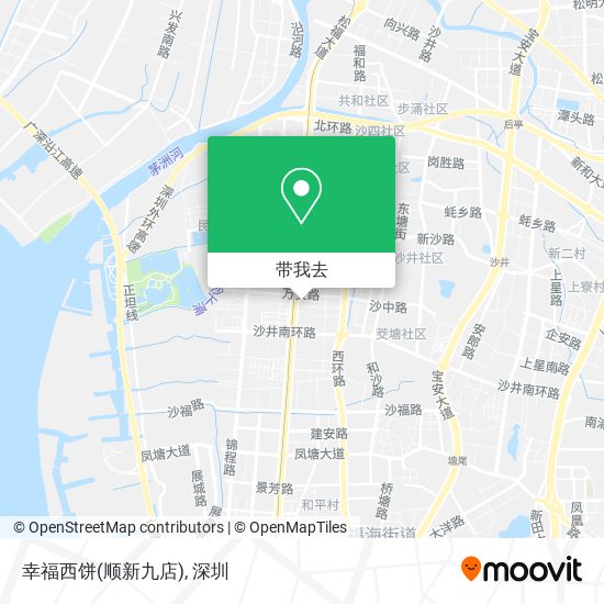 幸福西饼(顺新九店)地图