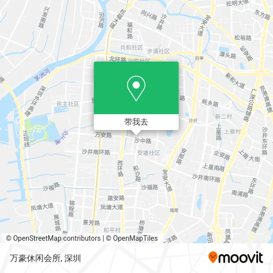 万豪休闲会所地图
