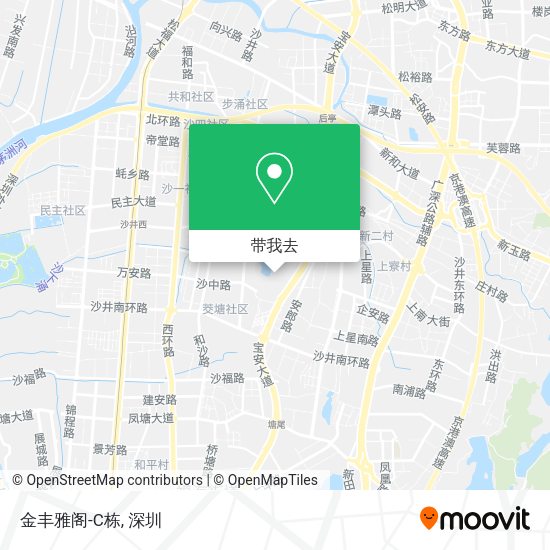 金丰雅阁-C栋地图
