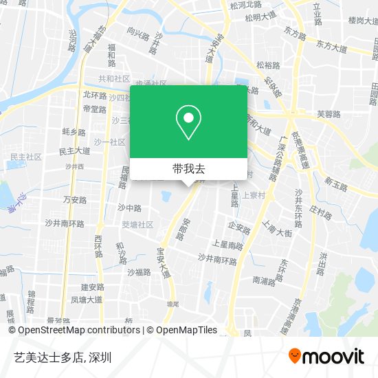 艺美达士多店地图