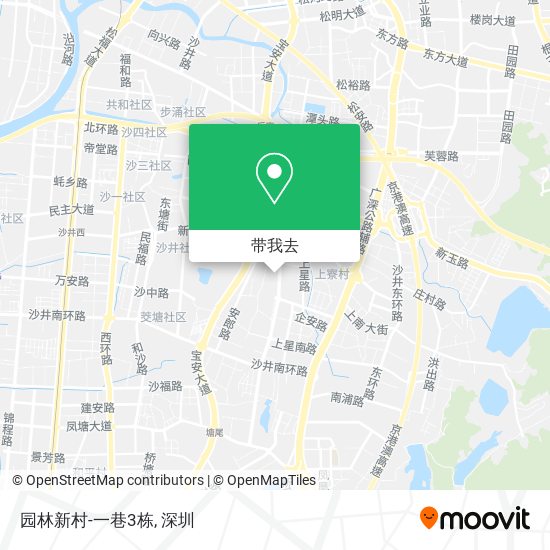 园林新村-一巷3栋地图