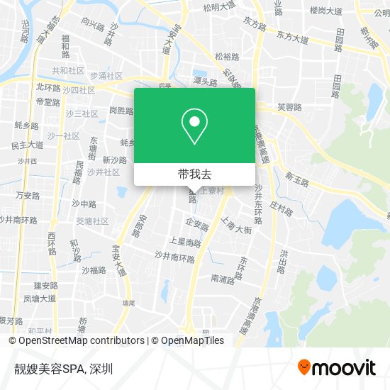 靓嫂美容SPA地图