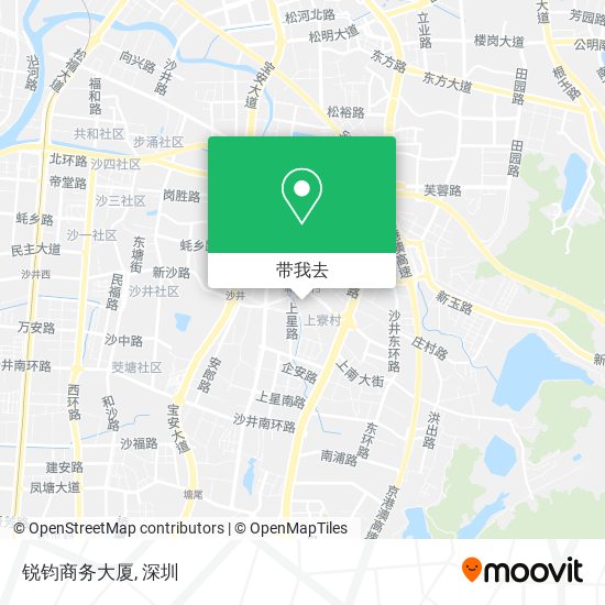 锐钧商务大厦地图