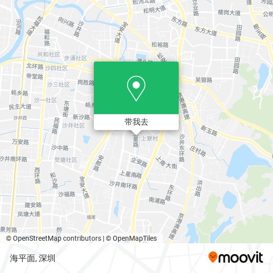 海平面地图