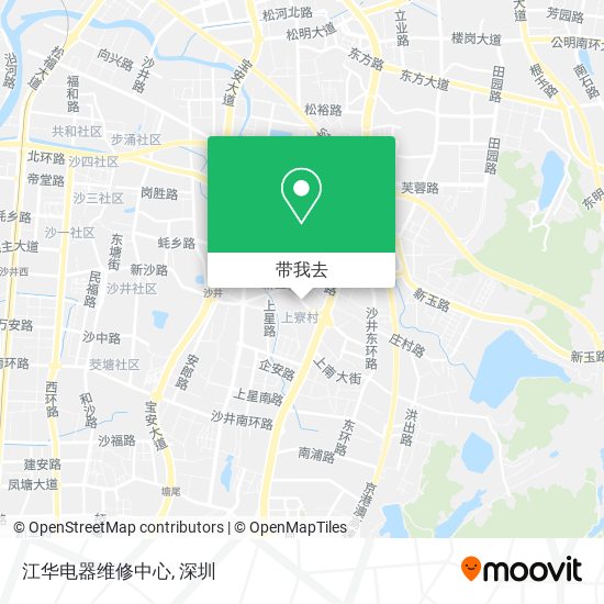 江华电器维修中心地图