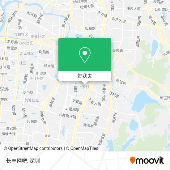 长丰网吧地图