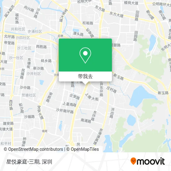 星悦豪庭-三期地图