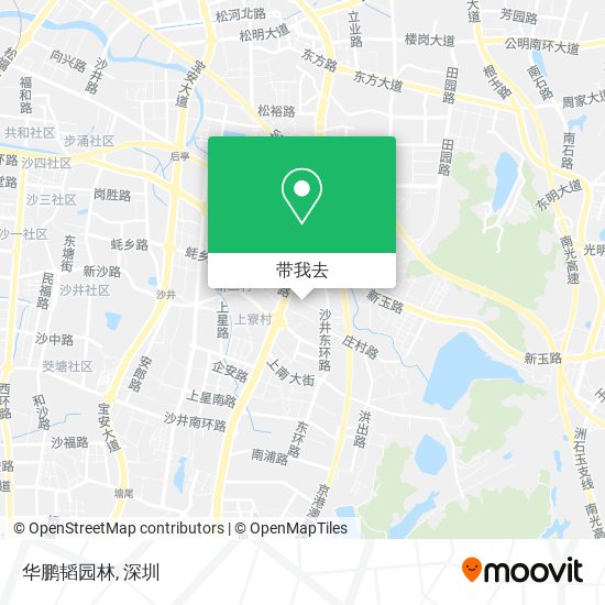 华鹏韬园林地图