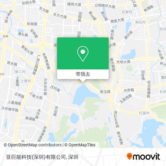 亚巨能科技(深圳)有限公司地图