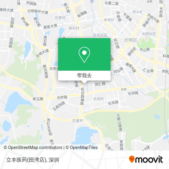 立丰医药(田湾店)地图