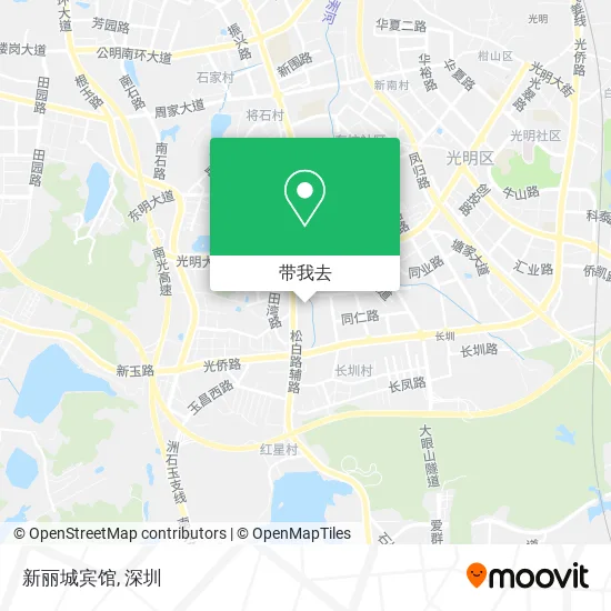 新丽城宾馆地图