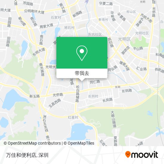 万佳和便利店地图