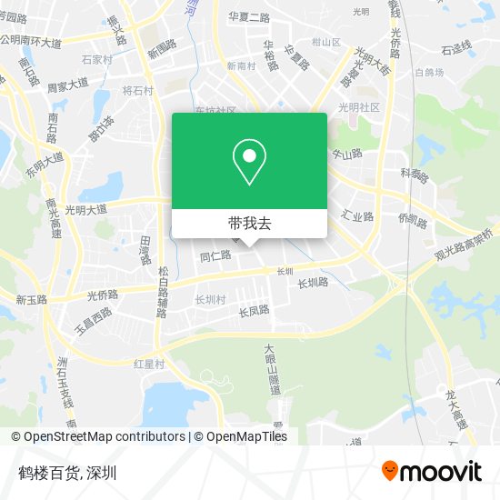 鹤楼百货地图